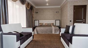Фото номера Двухместный номер Делюкс с 1 кроватью и ванной Гостиница Elion Hotel г. Балаково 5